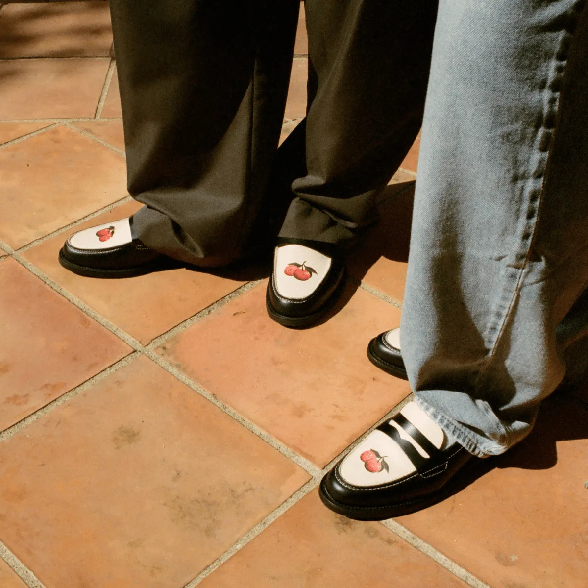 Wilde Orange Penny Loafer - Men's