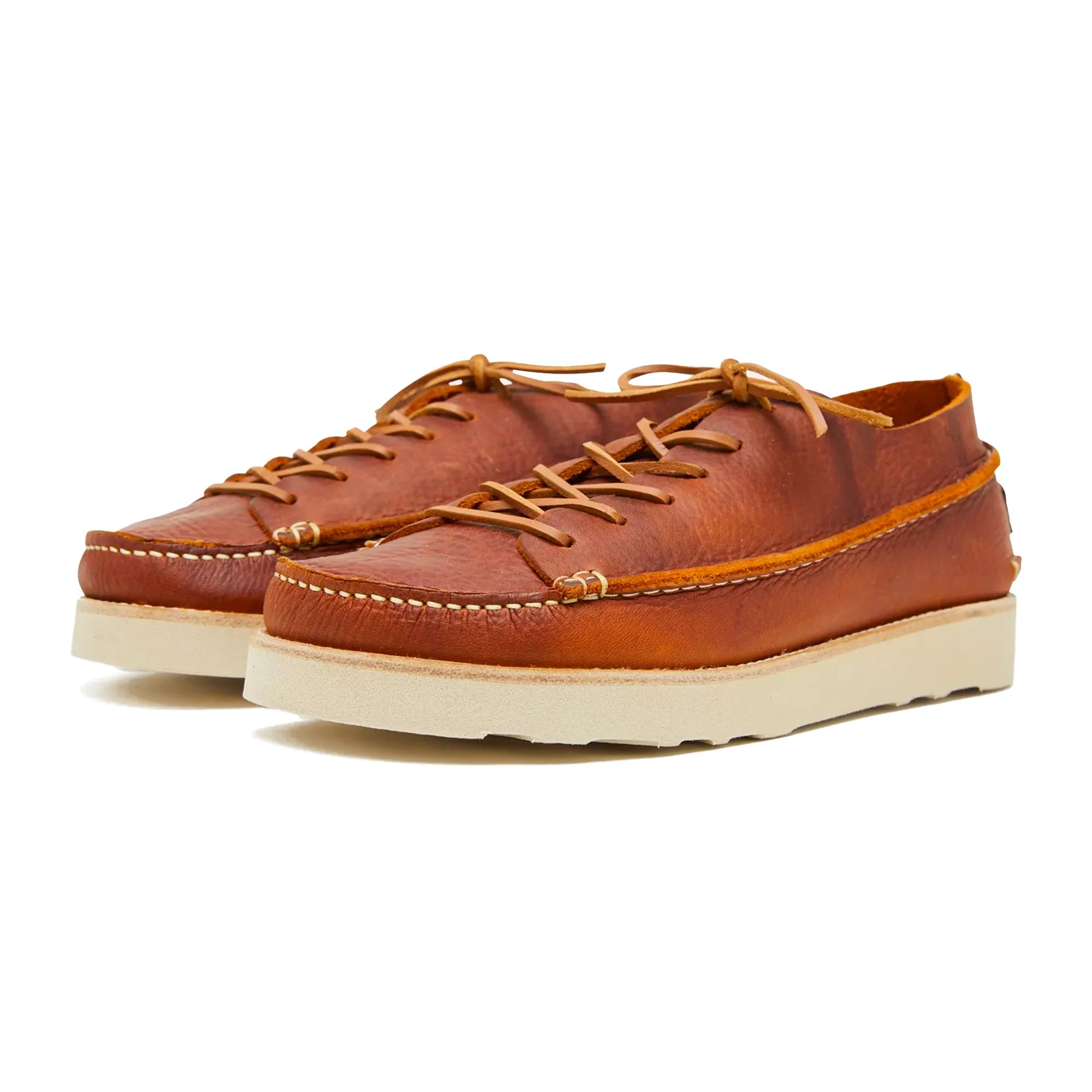 Yogi Finn 3 Tumbled Leather EVA Sole Shoe - Chestnut Brown