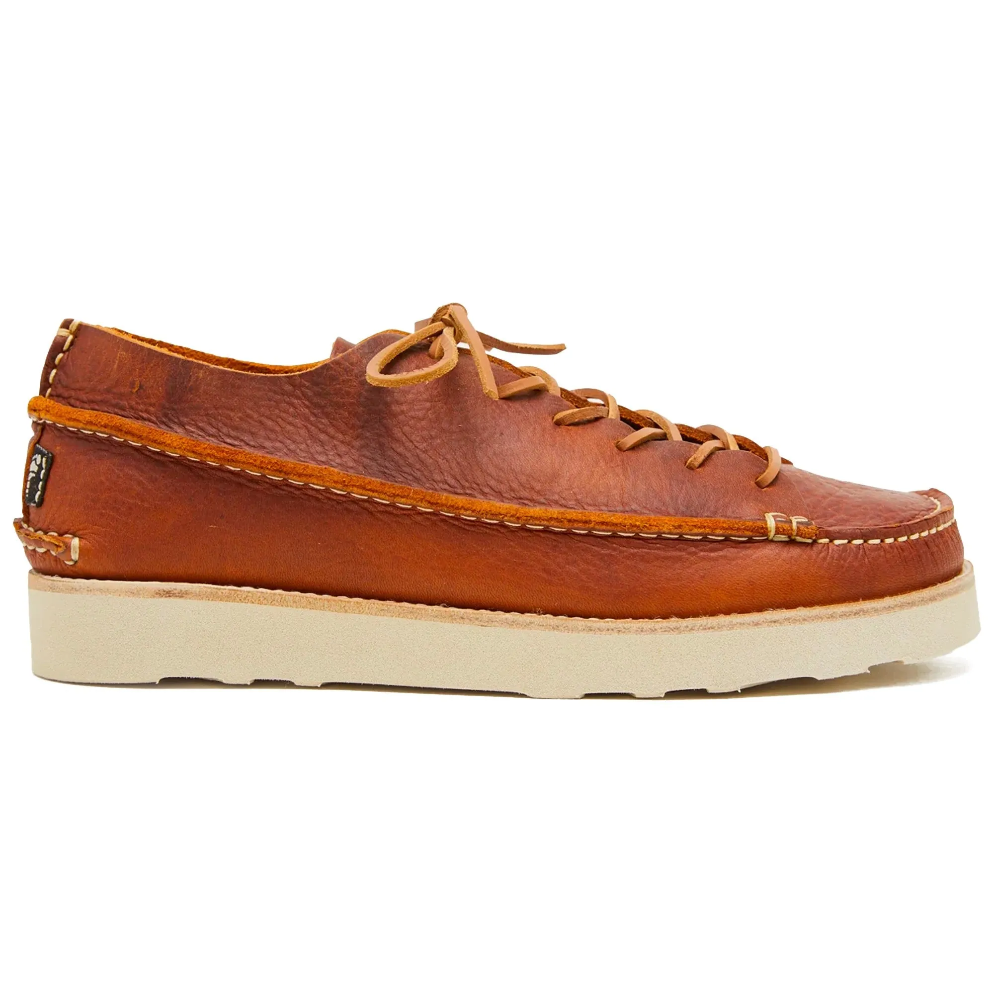 Yogi Finn 3 Tumbled Leather EVA Sole Shoe - Chestnut Brown